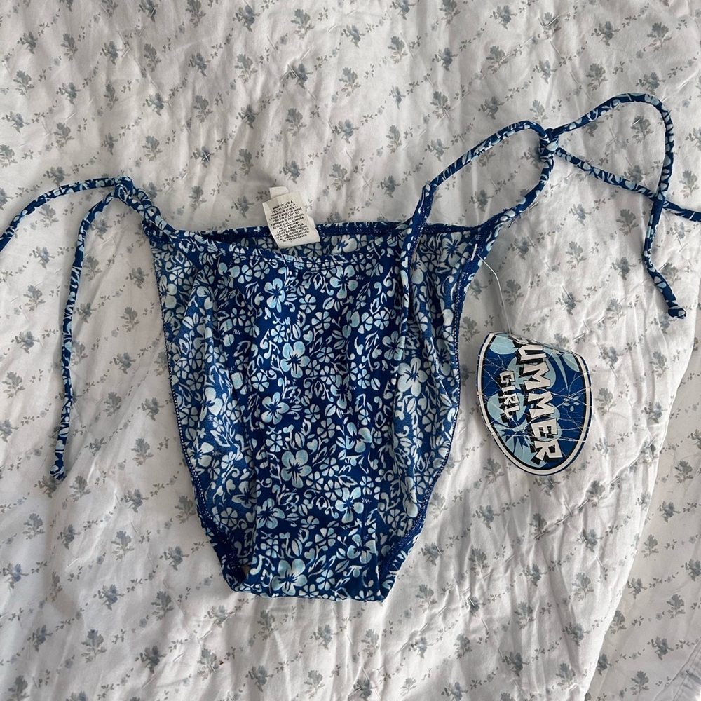 Deadstock Vintage Floral bikini bottoms